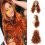 Peruca Dianteira de Renda de 24 Polegadas, Cabelo Humano Liso e Crespo, com Sensação de Cabelo Sintético, Peruca de Rolo Ondulado Longo Natural 2