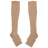 Increasing circulation Compression Knee Socks Leg Support Stockings Beige S 1