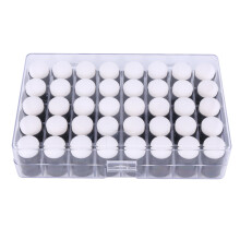 40 Stücke Finger Schwamm Dauber Malerei Stempel Kissen Stamping Pinsel Handwerk Fall Kunst Werkzeuge mit Box Büro Schule Darwing Diy Handwerk