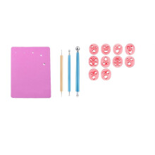 Polymer Clay Cutters, 10 Shapes Flowers Clay Cutter for Earrings Making, Polymer Clay Molds for Polymer Jewelry Making