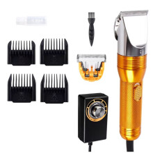 380W Elektrisk Klippmaskin 220V Husdjurshårstrimmer (Katt, Hund, Får) Mattklippningssax EU-Kontakt