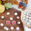 100 Sets Cover Button Kit with Tools,Fabric Button Making Kit,Fabric Cloth Covered Flat Back Buttons Maker,B 4