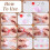 100 Sets Cover Button Kit with Tools,Fabric Button Making Kit,Fabric Cloth Covered Flat Back Buttons Maker,B 5