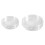 20 Pcs Small Round Transparent Plastic Coin Capsules Box 25mm & 35mm 1