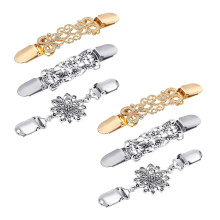 6 Stuecke Pullover Schal Clips Kleider Strickjacke Kragen Brosche Clip Vintage Hemd Clips fuer Frauen Maedchen