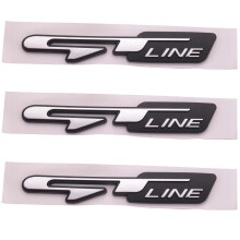3X Cool 3D Car Style Sticker Letters Sticker for Rear Trunk Car Doors Stickers