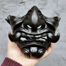 Japan Hannya Devil Tusk Mask Cosplay Masks Oni Samurai Noh Kabuki Halloween Fancy Mask