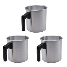 3X 1.2L Bougie Melting Pot Cire Tasse de Fusion Cire Coupe de Fusion de Cire Bougie Faisant Verser Pot pour la Maison Bricolage Bougie Magasin