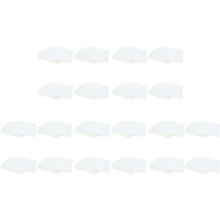 300st 19 mm Cirkels Ronde Codestickers Zelfklevende Plaketiketten Wit
