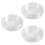 30 Pcs Small Round Transparent Plastic Coin Capsules Box 26mm 1