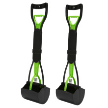2X Großer Pooper Scooper für Hunde mit Langem Griff Dog Poop Scooper-Haustier AbfäLle Nehmen Jaw Scooper Ohne Zu Riechen