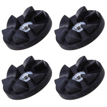 4X Replacement Parts Rubber Blade Gear Thick Shaft Spare Part for Magic 900W