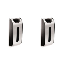 2X Wandgemonteerde Organisator voor Plastic Zakken, Duurzame Plastic Boodschappentas-Saver, Houder en Dispenser voor Plastic Boodschappentassen in de
