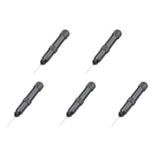 5X Miniaturowa Metalowa Igła do Aplikowania Kleju do Hobby, Rzemiosła, Modelarstwa i Dozowania Małych Części