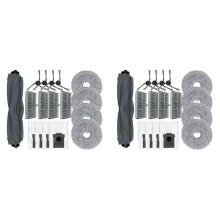 2Conjunto para  Mova E30 Ultra Substituição Escova Lateral Principal Filtro HEPA Mop Pad Saco de Pó Peças de Reposição Acessórios