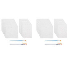 40 Pcs Magic Foam Texture Paper 3D Drawing Magic Canvas Sponge for Acrylics Painting DIY 3D Art Drawing Paper Crafts
