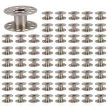 New 160pcs Sewing Machine Bobbins Stainless for Household Singer 15 Class