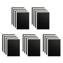20 PCS Black Laser Engraving Marking Paper, 39X27cm Laser Color Engraving Paper for Metal, Glass, Ceramics