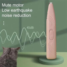 1 Tosatrice Elettrica per Animali Domestici, per Gatti e Cani, Silenziosa, per La Pulizia A 360 Dei Degli Animali, per La Potatura e La