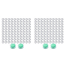 200 Sets Cover Buttons Kit with Tools Size Buttons to Cover Self Cover Buttons DIY Fabric Cloth Cover Buttons 1.1 Inch