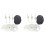 Replacement Thread Holder Rest Disc for Industrial Sewing Machine Thread Stand 6 Set 1