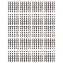 Ojales de 1000 Uds para Funda Kydex DIY, Remache de 7Mm, Piezas de Herramientas Manuales, Kit de Herramientas para Perforar Agujeros con Ojales