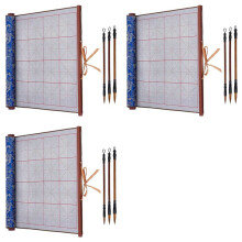 Herbruikbare Water Schrijven Magische Doek Inktloze Chinese Kalligrafie Set van 9 Traditionele Kalligrafie Schrijven Borstel Pennen Set 1