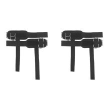 4x Gewichtheber-Gurte mit D-Ring, Kabel-Handgelenk-Befestigungen für das Training im Fitnessstudio, Gurte für Kabelmaschinen, Gewichtheben