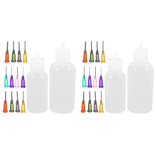 2 Set Individuell Gestaltetes Plastikflaschen-Werkzeug, Anhänger für Flaschen mit Keramikglasur, Plastik-Gummistopfen, Anhänger für Keramikglasur