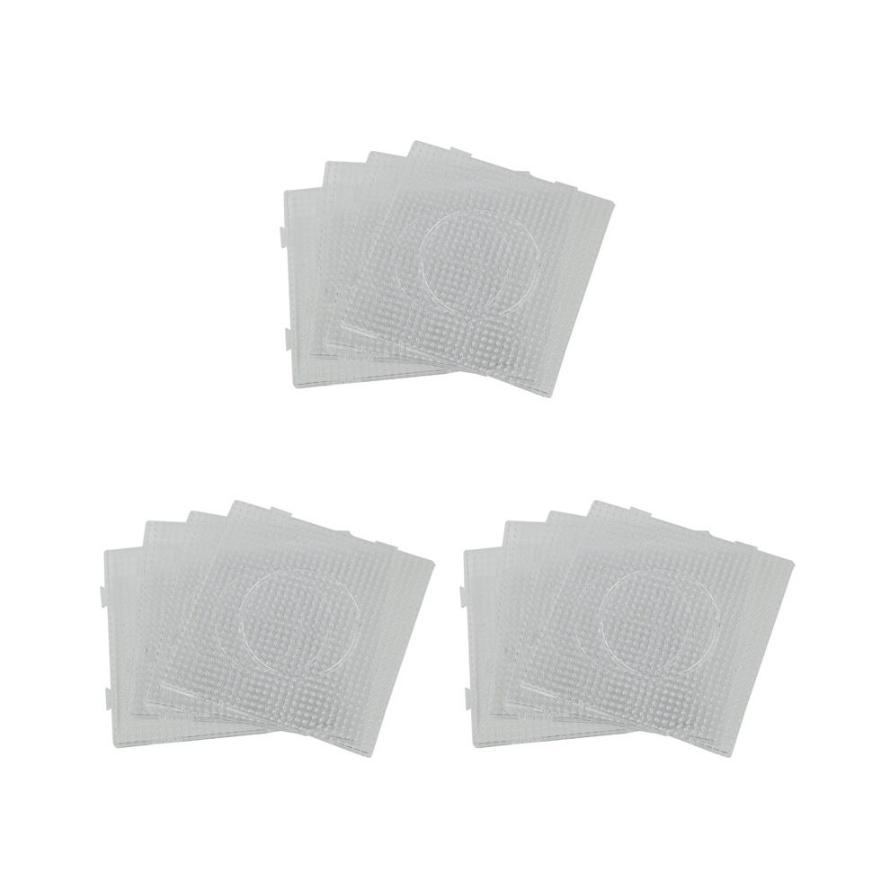 12Pcs Abc Clear 145X145mm Square Large Pegboards Board For Hama Fuse Bead 4712358609229