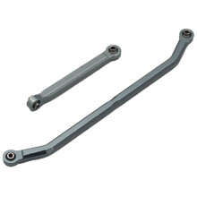 Tige de Traction de Tringlerie de Direction RéGlable en MéTal pour Camion Tout-Terrain sur Chenilles 1/12 MN128 MN86S G500, Gris B