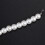 2X Charm Pearl Necklace w. Metal Clasp 6