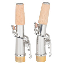 Saxophone Soprano Manche Droit/Manche Incurvé Deux Packs 16,7 Mm Ensemble de Manche en Laiton