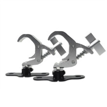 1Pair Aluminum Stage Light Hook  Moving  Light Truss Clip Safety Load 150KG for DJ Disco Stage Equipment(A)