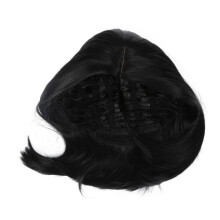 2 Pieces Hair Wig Stretch Mesh Wig Cap (Black) & 1x Short Front Human Hair Wigs Brazilian Remy Hair Bob Wig