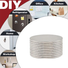 20x3mm Circular Magnets 10pcs Widely Used in Refrigerators, Handicrafts, Warehouse Tool Storage, Photo Walls