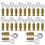 24PCS Leather Sewing Located Needles, DIY Leather Suture Positioning Needle Position Leather  Pins 2 Models 1