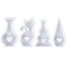 Velas de Animais de Páscoa Molde de Silicone Sabonete Aromaterapia Decorações DIY Decoração para Casa Arte A