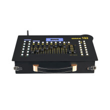 Wireless DMX 512 Console 192 Channel Light Controller with Charger for Live Concerts KTV DJs Clubs EU Plug