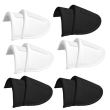 6 Pairs Set-in Shoulder Pads 1.5cm Thickening Foam Shoulder Pads for Womens Clothing Sewing Supplies Sponge Pads