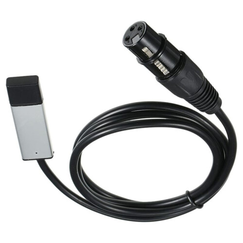 USB to DMX Interface Adapter Cable for Stage Disco Moving  Light Computer PC DMX512 Controller Signal Conversio 1