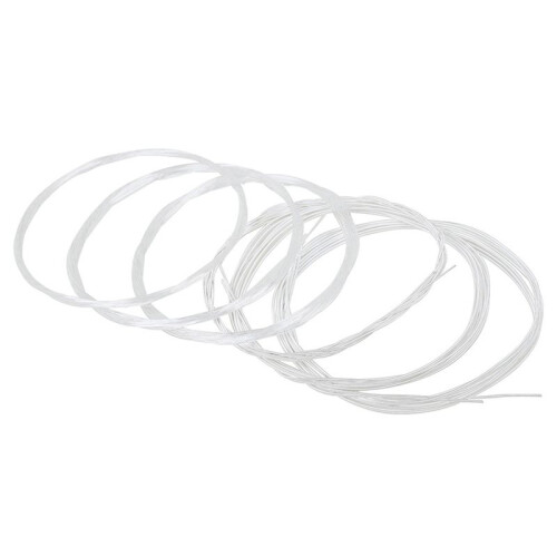 Shuffle Oud Strings Set 12-String Silver Plated Nylon Rustproof Beginner Practice Strings Oud Instrument Accessories