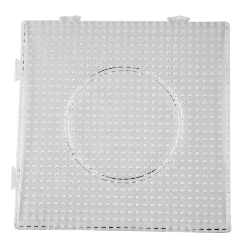 8Pcs ABC Clear 145X145mm Square Large Pegboards Board for Hama Fuse  Bead 1
