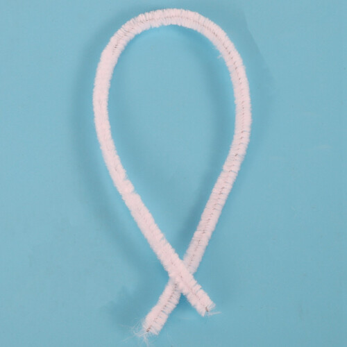 300 Pcs 30cm Creation Pipe Cleaners, White 2