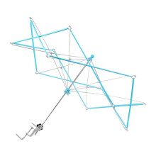Filato Filo Fibra Corda Lana Avvolgitore Supporto Ombrello Maglia Operato Swift Artigianato per Patchwork Cucito DIY Accessori,A