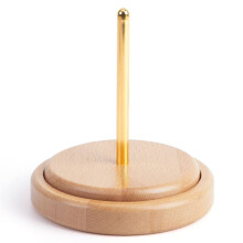 Houten Garenhouder voor Breien en Haken, Eenvoudig Te Installeren en Te Bedienen Garenspinnerhouder, Spinner met Garenopslag