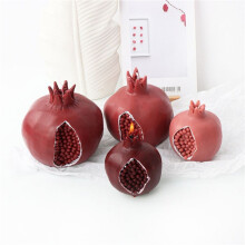 Granaatappel Kaars Siliconen Mal Chocolade Decoratie Gips Aromatherapie Zeep Klei Mallen DIY Kunst Hars Kaars Mal L
