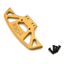 Adequado para 1/28 284010 284131 K989 K969 PáRa-Choques Dianteiro e Traseiro de AtualizaçãO de Metal de Carro RC Dourado