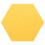 10Pcs Hexagon  Board Hexagonal  Wall Sticker Multifunction 3D Decorative Home Message Board Gray Yellow Series 3