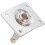 Chrome Plate Space E-output Socket for Electric Guitar 1